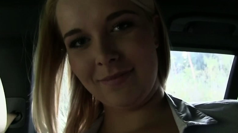 Cutie Niky fucks hard in the cab