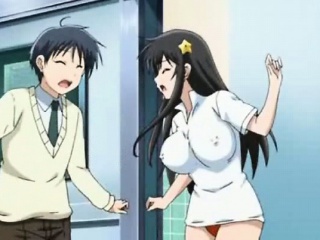 Busty Hentai Cutie Teasing Big Dong Busty Hentai Cutie Teasing Big Dong