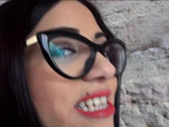 Julia De Lucia received cum on glasses after hard fucking