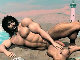 3D Fantasy Boys And Muscled Dudes!