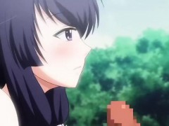 Incredible romance anime clip with uncensored big tits