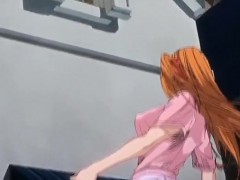 Incredible romance anime clip with uncensored big tits