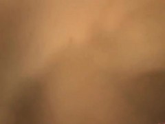After you pound her asshole, she licks the cum off your cock