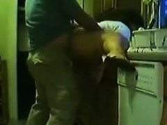 Fat Latin Woman Being Fucked In A Kitchen