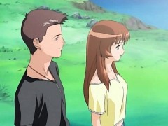 Hot anime lesbians licking