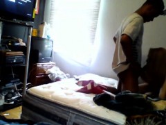 White Cutie Fucks Her Black Hood BF