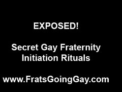 Straight amateurs sucking cock in gay fraternity