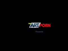 Amazing petite hottie goes anal in hot art porn movie