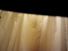 Blonde 19 Year Old Girl Takes A Shower