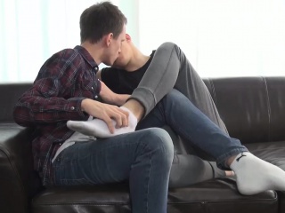 Dan And Furby Immediately Start Kissing One Anothers Feet