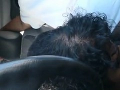 Fat Indian Sucking On A Cock In The Car