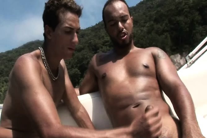 Gay Couple Latino Fucking In Their Boat