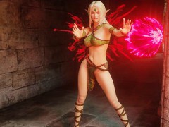3D Busty Elf Analed by Scary Ogre!