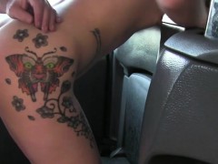 Hot Sasha gets fucked hard by the driver