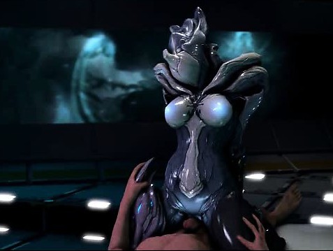 3D Creepy Alien Girl Rides Human Dick!