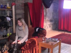 Erotic backstage with czech amateur ladies