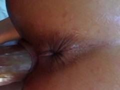 Anal Penetration And Anal Masturbation Near The Beach