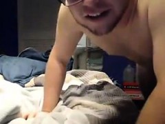 Blonde Teen Nerd Gets An Anal Creampie