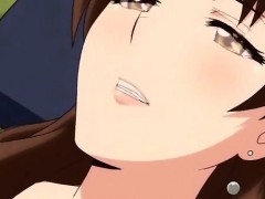 Busty anime sex bomb gets wet pussy licked good