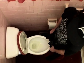 Blackman Gay Bang Porn Unloading In The Toilet Bowl