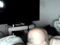 Fat Slut And Her Man Playing