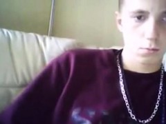 Danish Boy Is Home Alone And Player Cock On Cam. (Boyztube)