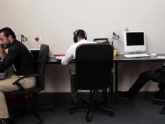 Office hunks assfucking after hours