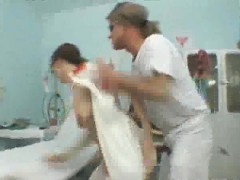 Fucking the Nurse Inside The Clinic