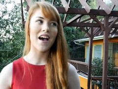 Young redhead realtor offers sexual favors to possible buyer