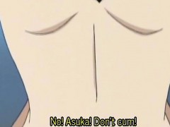 Hentai girl double fucked while in ropes