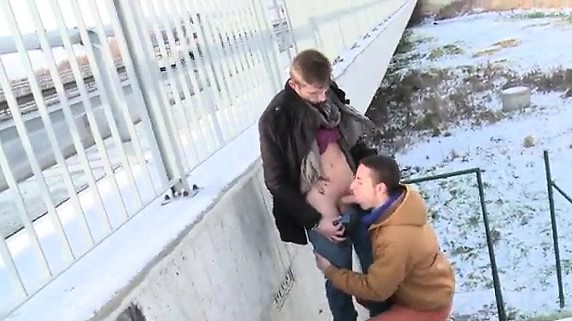 Young gay boy jerking off video Two Sexy Hunks Fuck Outdoors