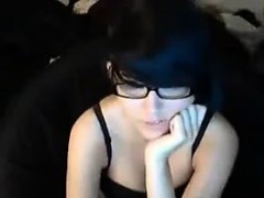 Nerdy Teen Girl Strips