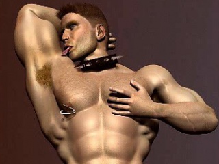 3D Straight Boys Ravaged By Muscle Men!