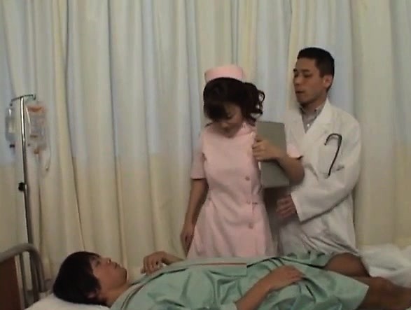 Meguru Kosaka nurse is fucked by sucked dick