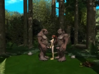 Redhead 3D Anime Cutie Gangbanged By Monsters In The Forest Redhead 3D Anime Cutie Gangbanged By Monsters In The Forest