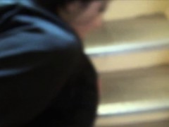 naughty-hotties.net - sweet hottie stepdad staircase quickie