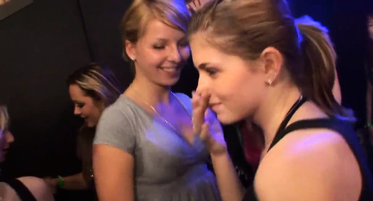 Tons of team fuck on dance floor blow jobs from blondes fuck