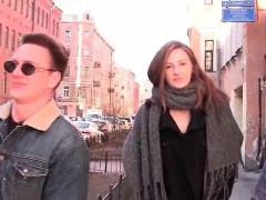 Fuckbrothers get a hottie to fuck in a bar
