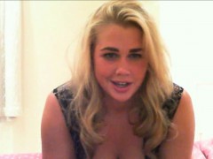 Blonde with Big Tits POV Blowjob and Fuck