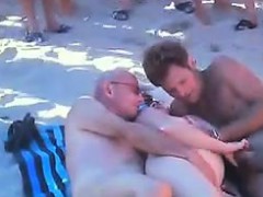 Voyeur beach sex