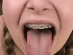 Chubby teen with pigtails and anal creampie suprise