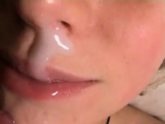Laura takes a hard pole in her ass and a hot load of cum in