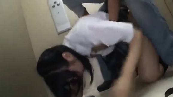 Jav Teen Ambushed In Elevator Fucked Hard And Bukkake Face