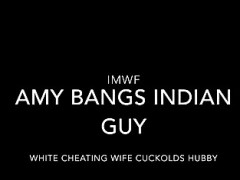 white wife and a big indian stud