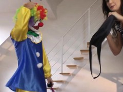 British stockings milf cockriding clown