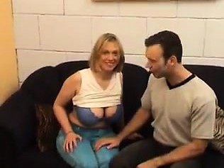 Shapely blonde gets hardcore in casting