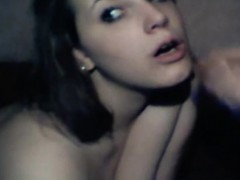 Inexperienced teen sucks and gets cum on experience