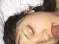 Asian girlfriend facial cumshot Esmeralda from 1fuckdatecom