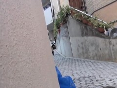 Asians piss out puddles