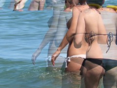 Hot Amateurs Topless Voyeur Beach - Sexy Big Tits Babes